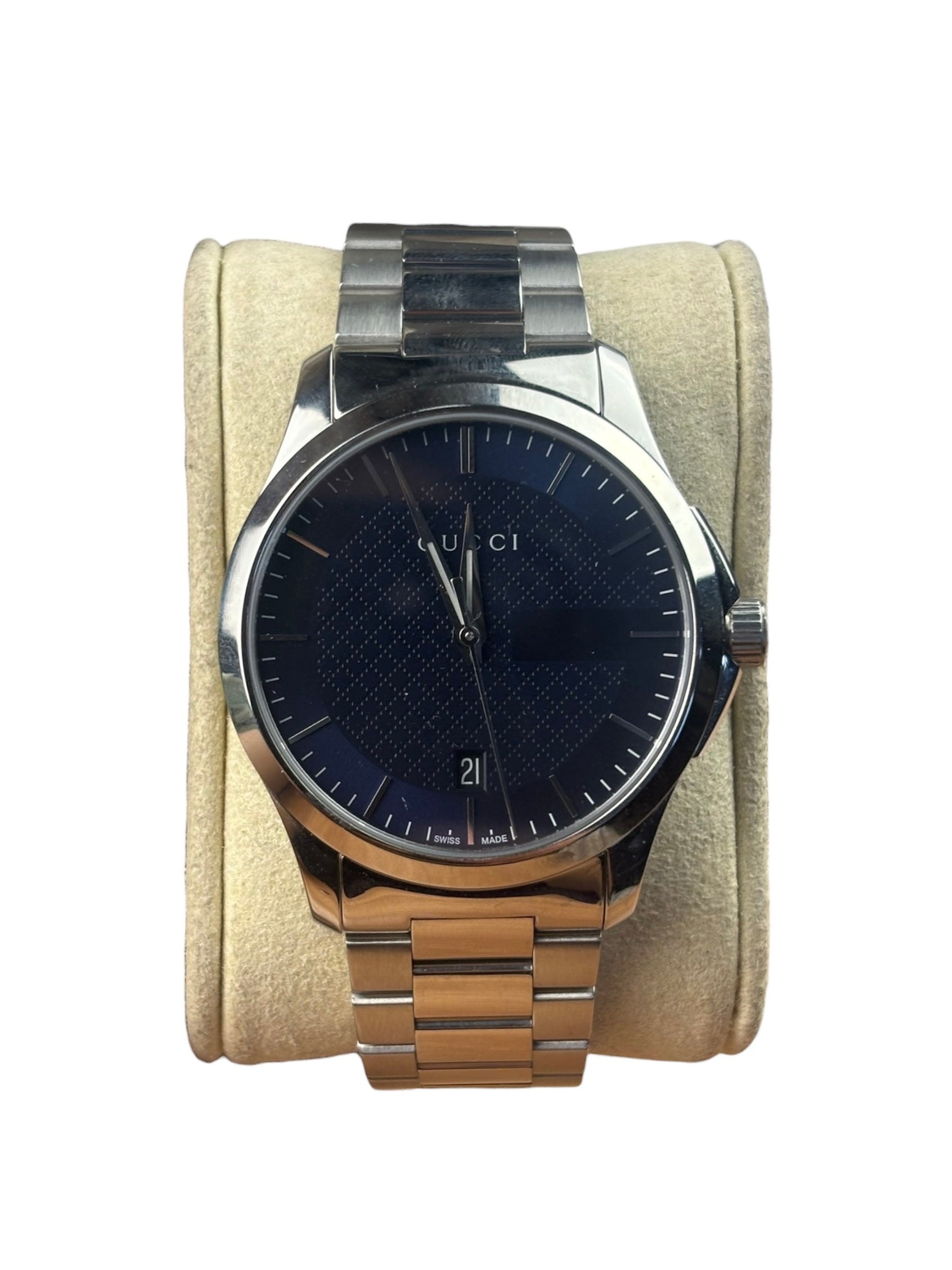 Gucci 126.3 Blue Dial