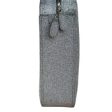 Balenciaga Silver GlitterLeather Triangle Two-Way Bag