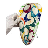 Coach Multicolor Leather Trim Scribble Hobo Bag