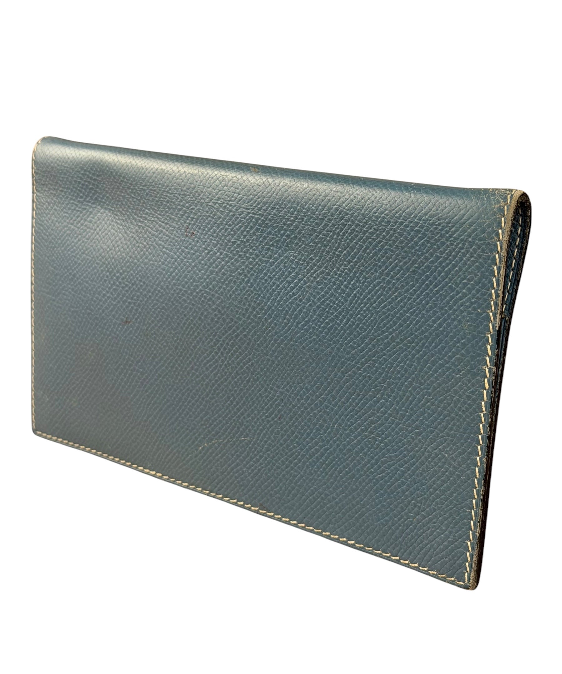 Hermes Blue Gene Leather Epson Agenda Cover