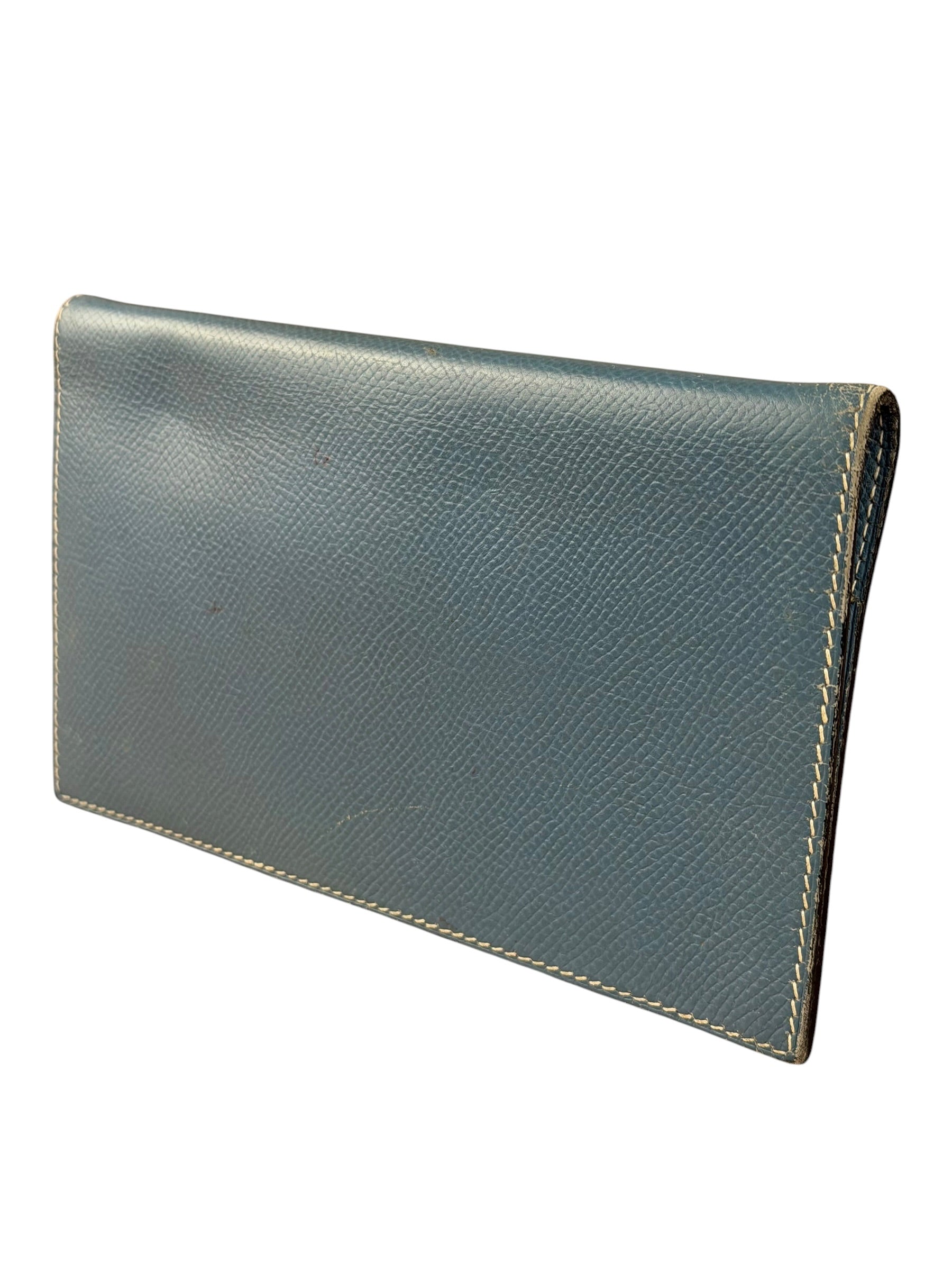 Hermes Blue Gene Leather Epson Agenda Cover
