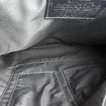 Coach black Leather Backpack