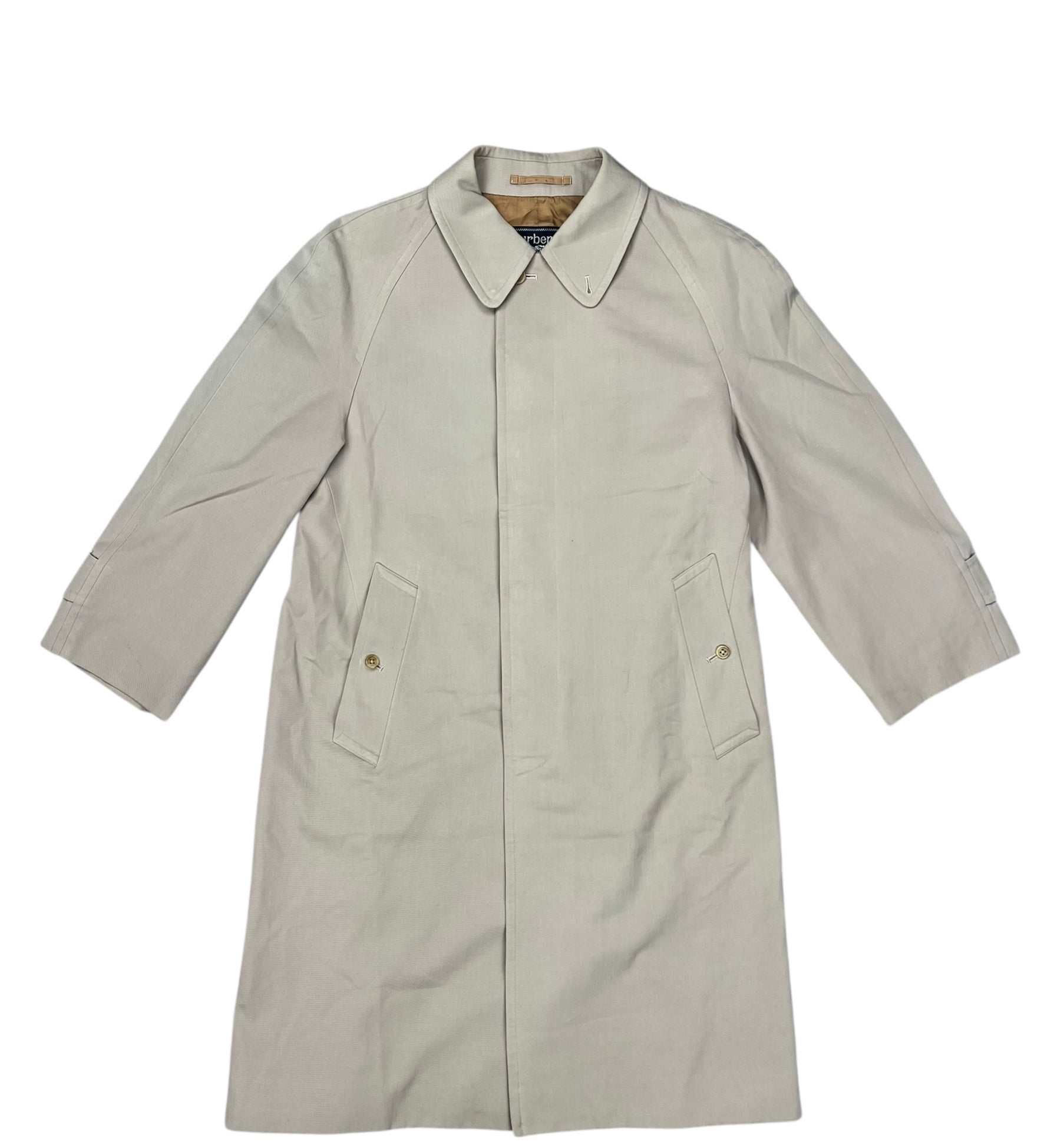 Burberry Vintage Khaki Trench Coat