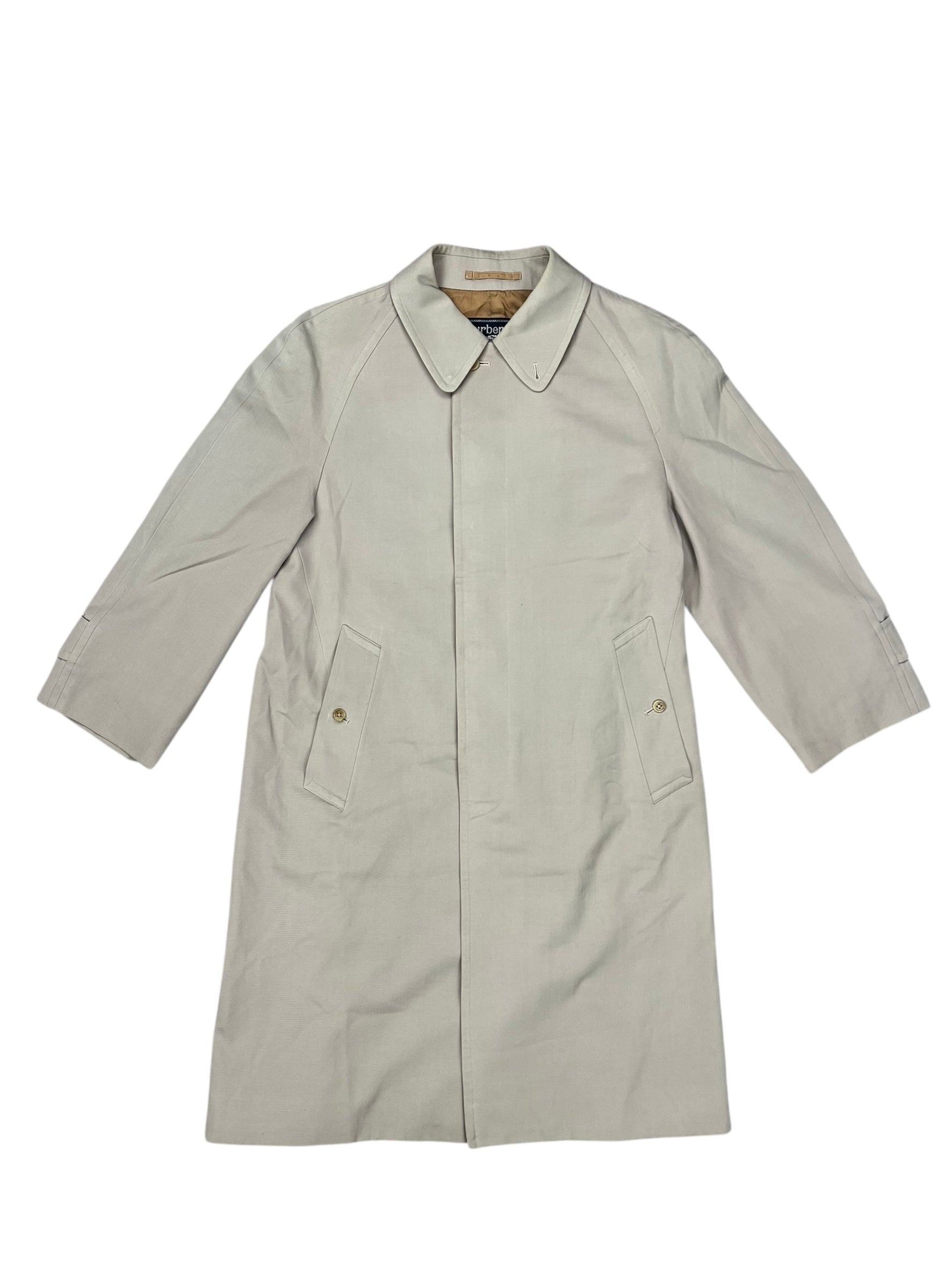 Burberry Vintage Khaki Trench Coat