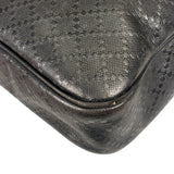 Gucci Black Leather Diamante Briefcase