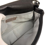 Chanel Black Leather CC Mirrored Mosaic Flap Bag 2008