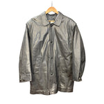 Gleman Vintage Black Leather Coat