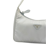 Prada Grey Nylon Re-Edition Pochette
