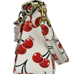 Coach Soft Tabby Shoulder Bag With Cherry Print