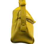 Prada Yellow Leather Padded Nappa Signaux Shoulder Bag
