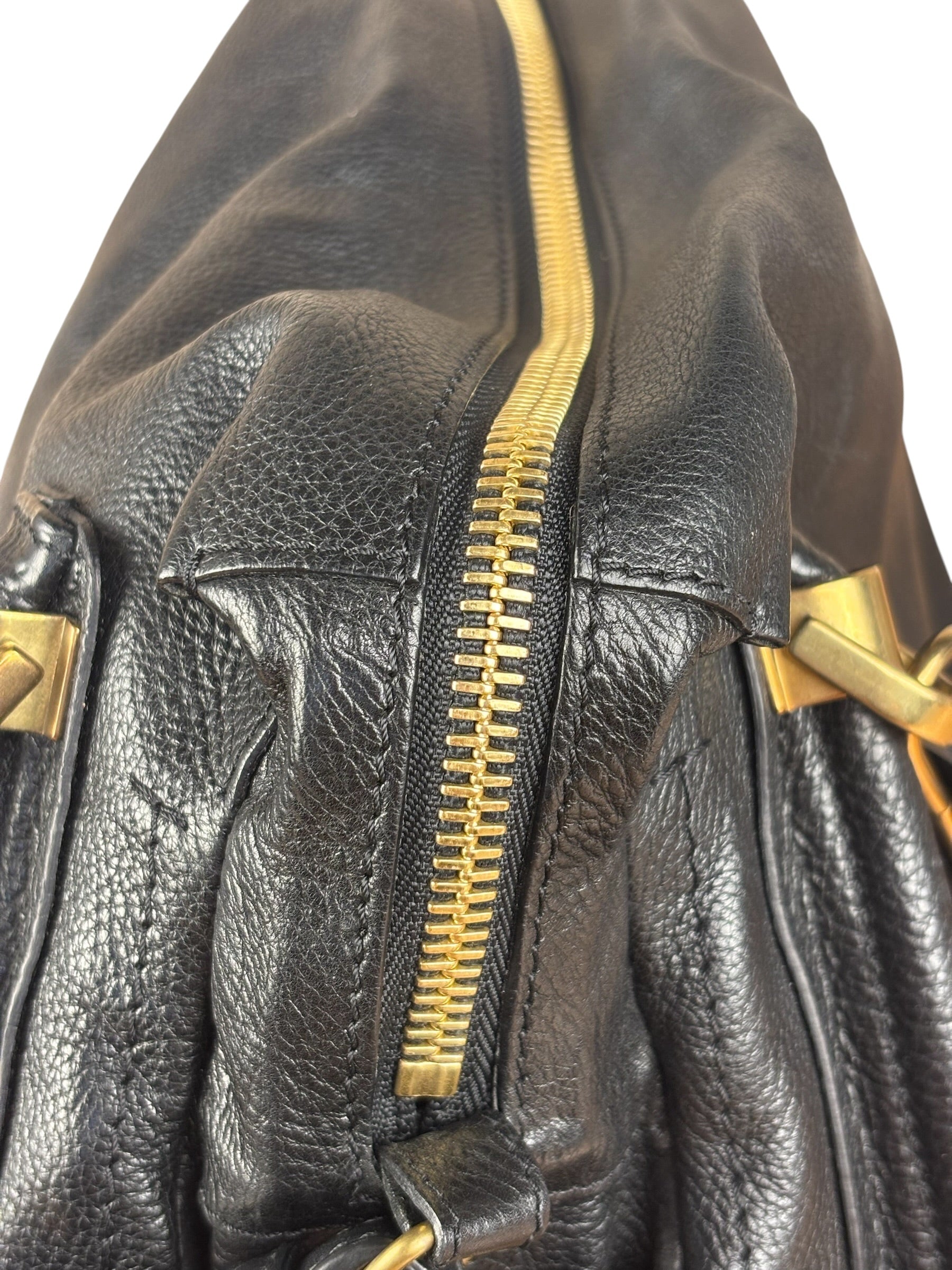 Chloe Black Paraty Leather Two-Way Bag