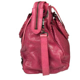 Balenciaga Pink Leather Classic City Two-Way Bag