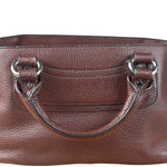 Celine Brown Pebbled Leather Boogie Handbag