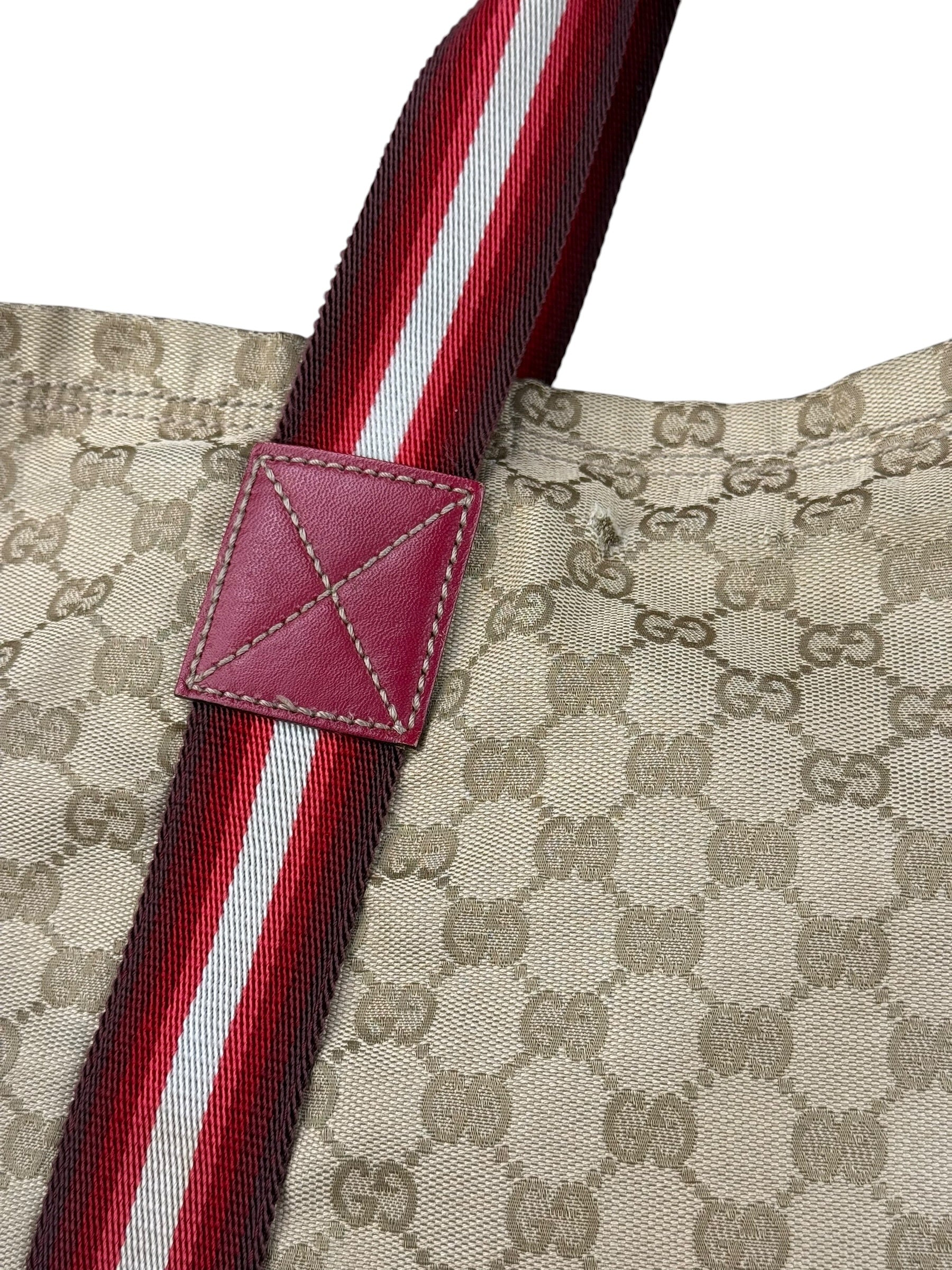 Gucci GG Canvas Beige Tote