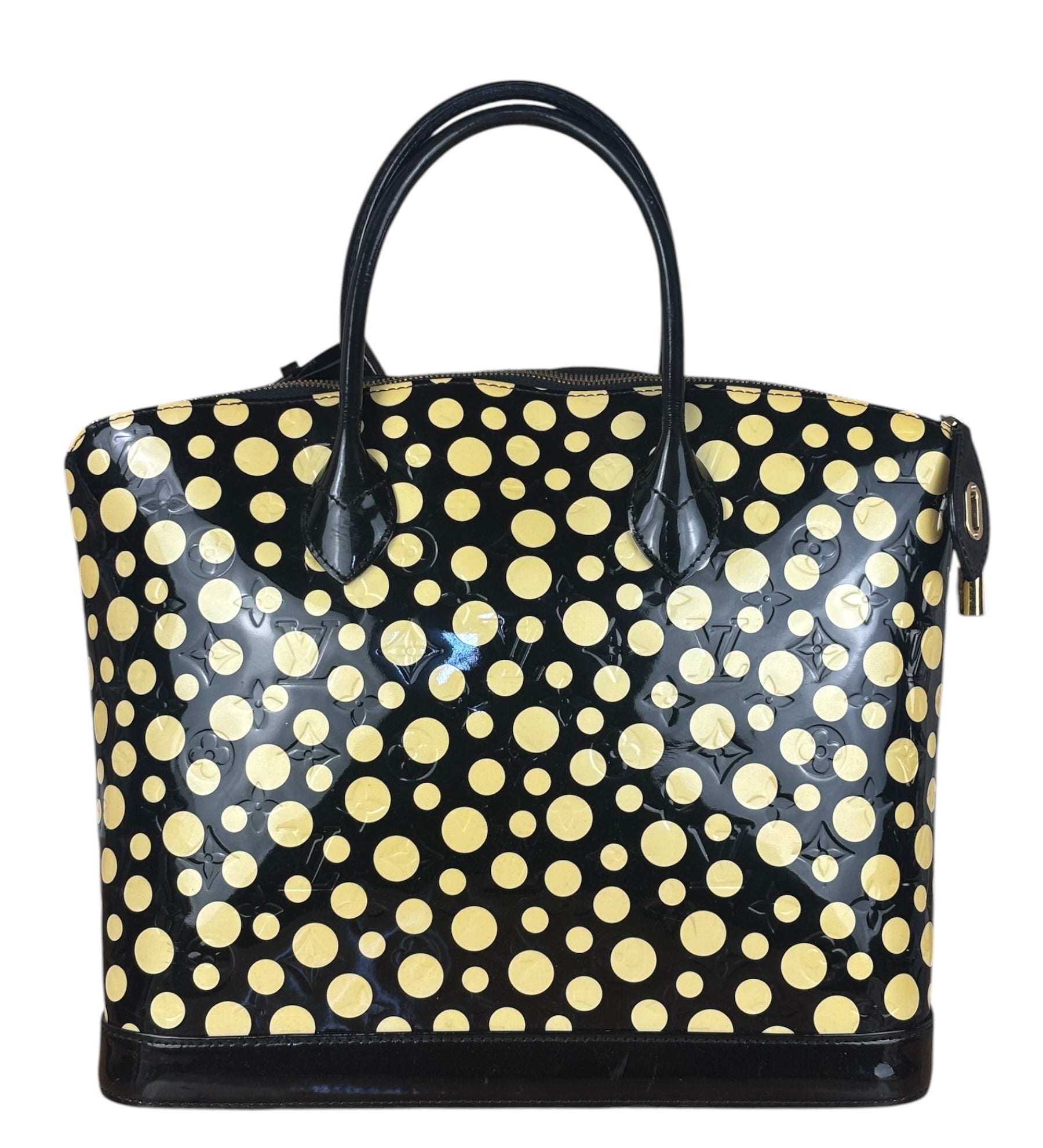 Louis Vuitton x Yayoi Kusama Infinity Dots Lockit Hand Bag MM