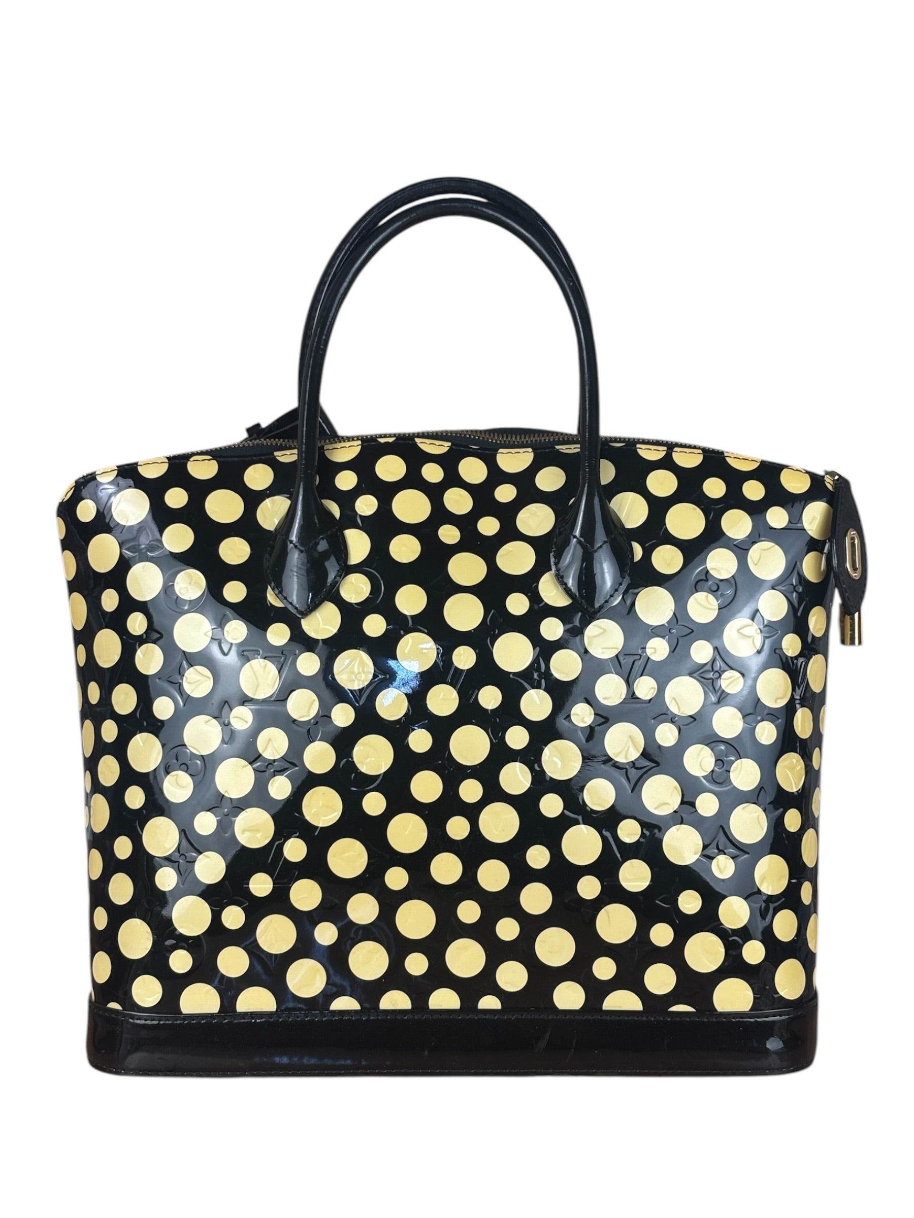 Louis Vuitton x Yayoi Kusama Infinity Dots Lockit Hand Bag MM