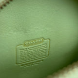 Coach Lime Nappa Leather Top Handle Bag