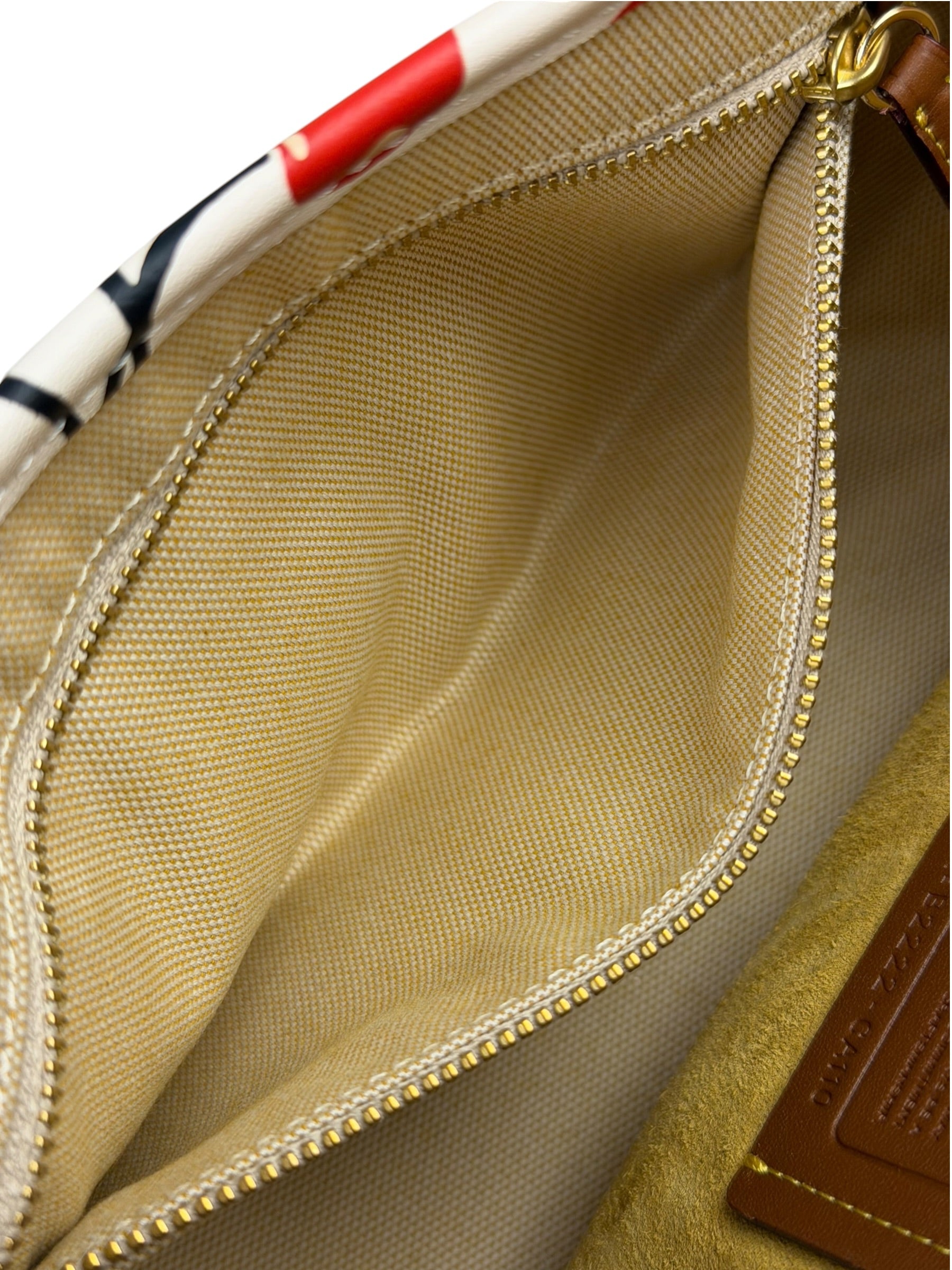 Coach Soft Tabby Shoulder Bag With Cherry Print