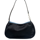 Prada Vintage Satin Black Pochette