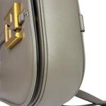 Fendi Dove Gray Leather C'mon Crossbody Bag