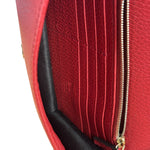 Gucci Red Interlocking G Wallet on Chain
