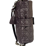 Christian Dior Purple Quilted Leather Flap Bag