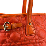 Christian Dior Panarea Cannage Quilted Leather Tote