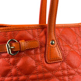 Christian Dior Panarea Cannage Quilted Leather Tote