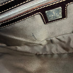 Fendi Pelle Rosa Beaded Baguette