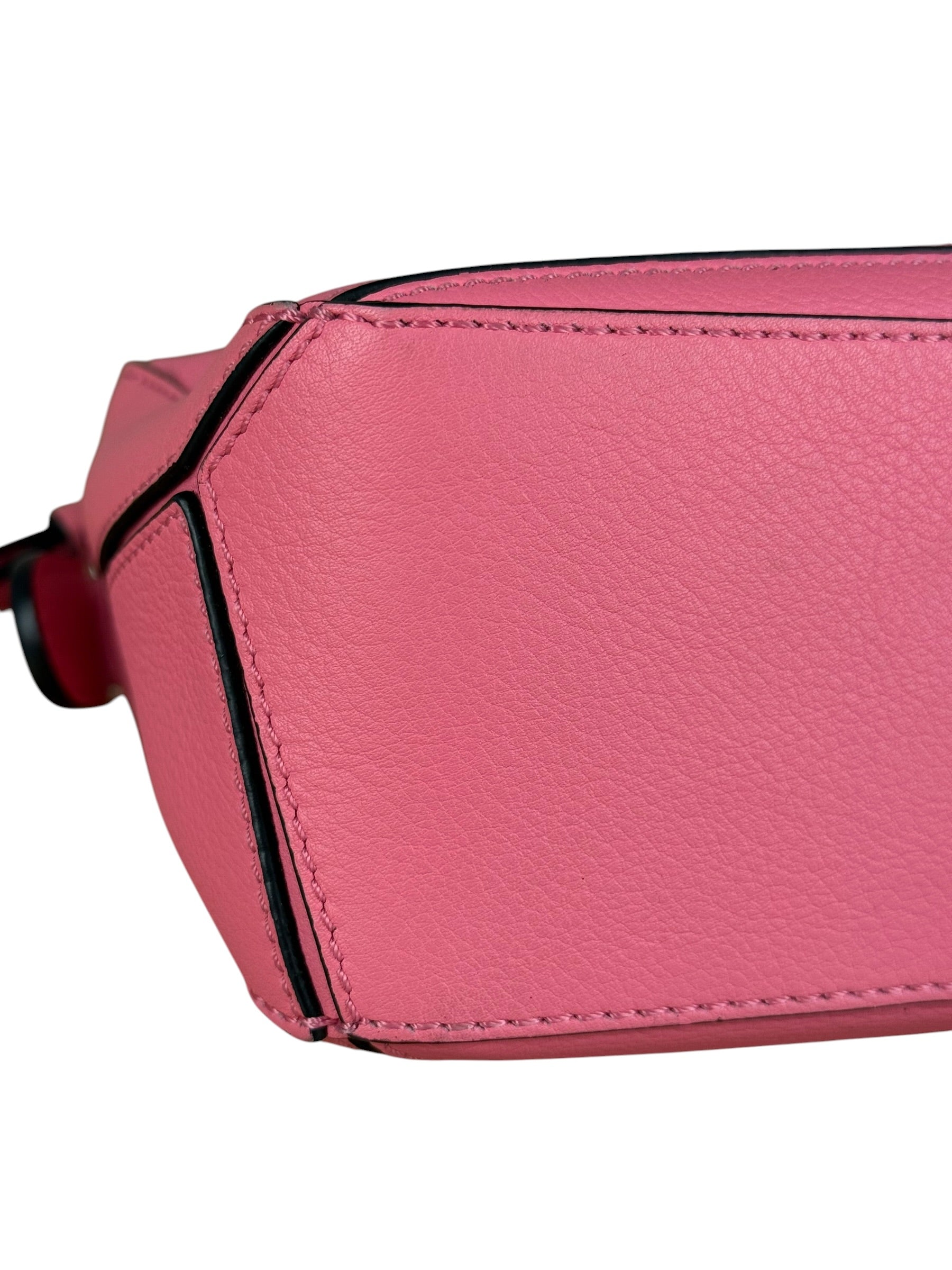 Loewe Pink Leather Mini Puzzle 2Way Bag