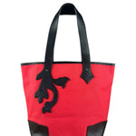 Vivienne Westwood Red Canvas Tote Bag