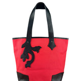 Vivienne Westwood Red Canvas Tote Bag