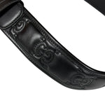 Gucci Puff Monogram GG Buckle Belt