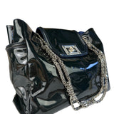 Chanel Green Patent Lambskin Reissue Venetian Mademoiselle Chain Flap Bag 2008
