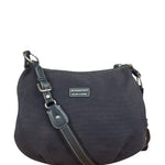 Burberry Vintage Black Canvas Crossbody Bag