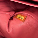 Chanel Pink Quilted Lambskin Precious Jewel Flap Bag 2010
