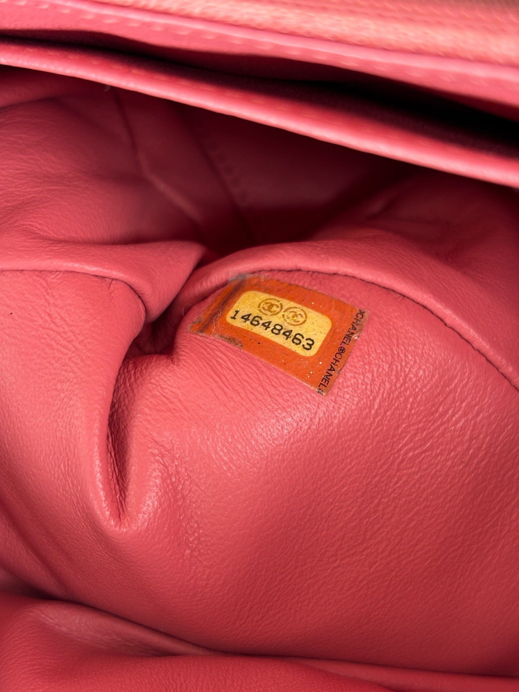 Chanel Pink Quilted Lambskin Precious Jewel Flap Bag 2010