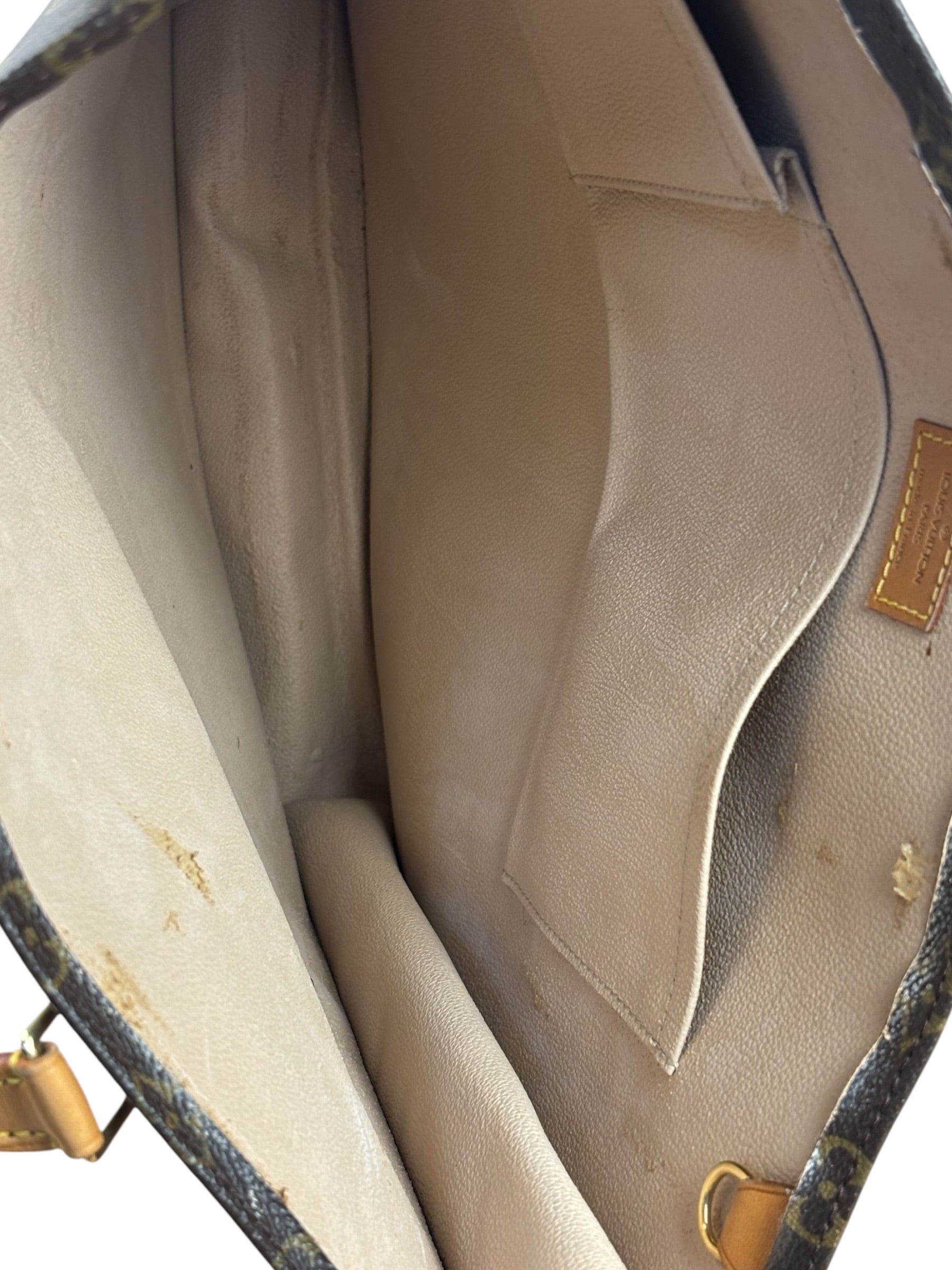 Louis Vuitton Vintage Monogram Sac Plat Tote Bag