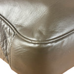 Chanel CC Grey Leather Chain Hobo Bag '89-'91