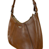 Saint Laurent Vintage Brown Leather Mini Shoulder Bag