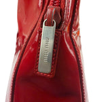 Miu Miu Glossy Candy Red Patent Leather Tote Bag
