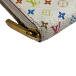 Louis Vuitton x Takashi Murakami Multicolor Monogram Zip-Around Wallet