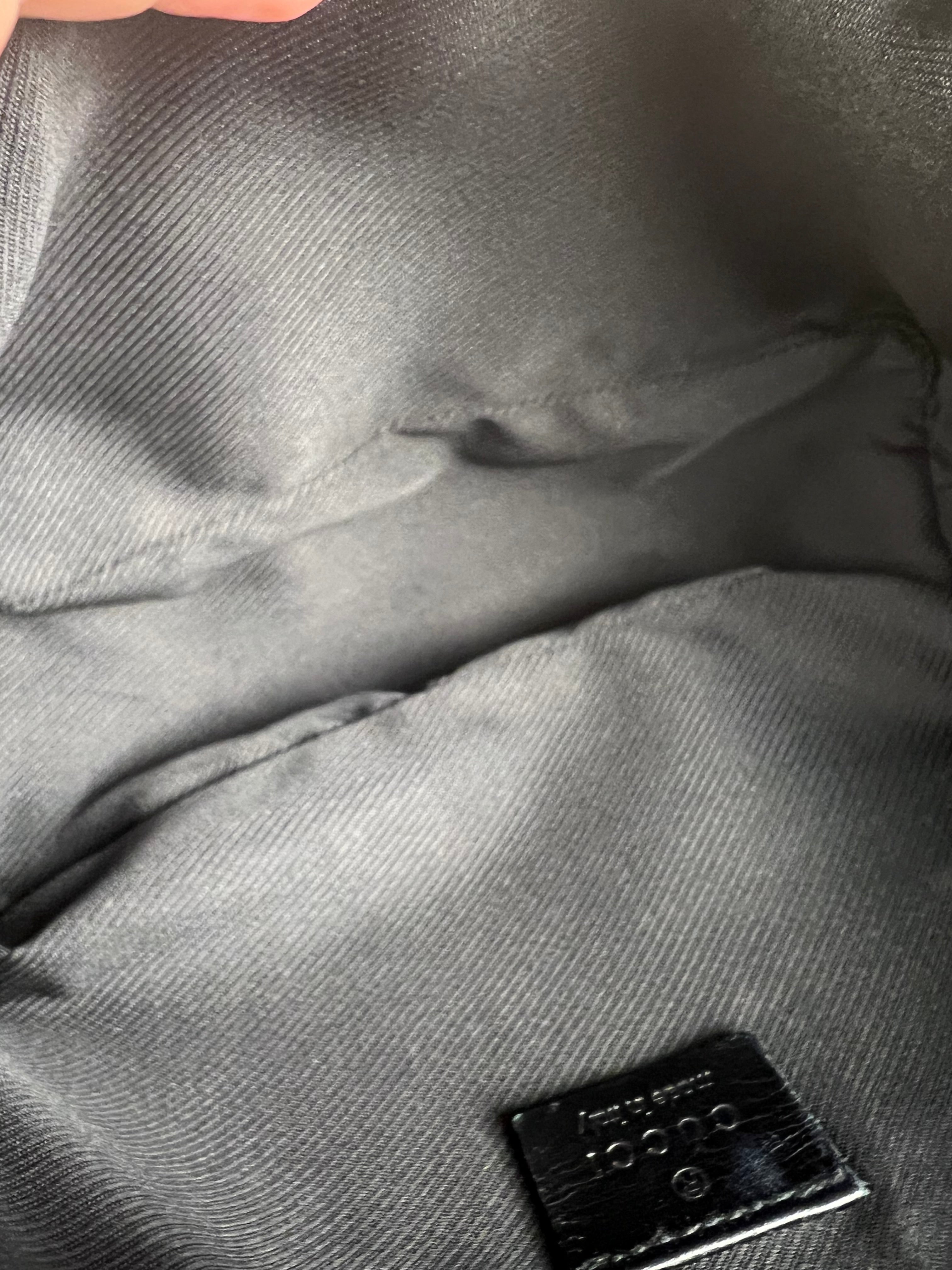 Gucci GG Canvas Pochette Black