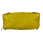 Balenciaga Yellow Leather Classic City Bag