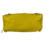 Balenciaga Yellow Leather Classic City Bag