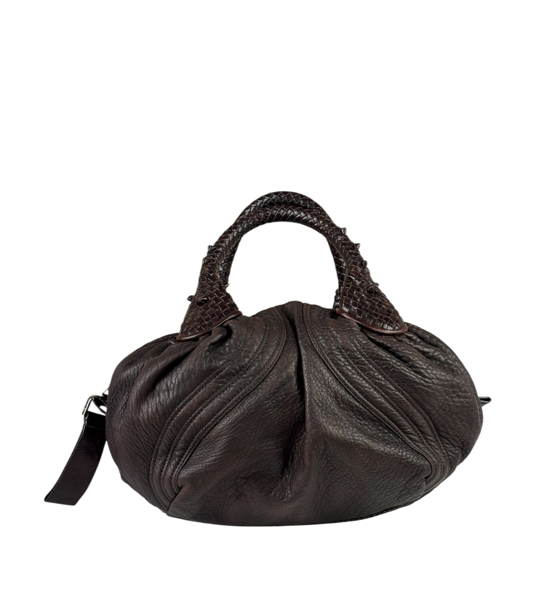 Fendi Vintage Brown Small Spy Bag