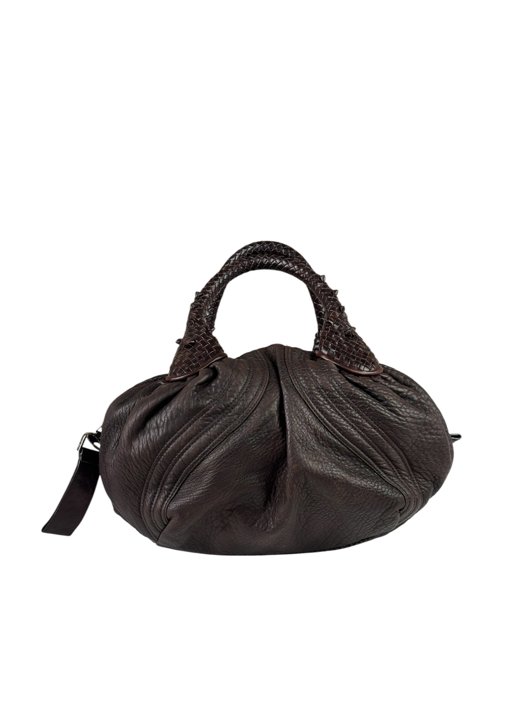 Fendi Vintage Brown Small Spy Bag
