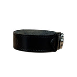 Louis Vuitton Black Leather Wish Bracelet