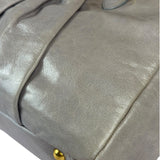 Miu Miu Vintage Pale Grey Vitello Leather Two-Way Bag