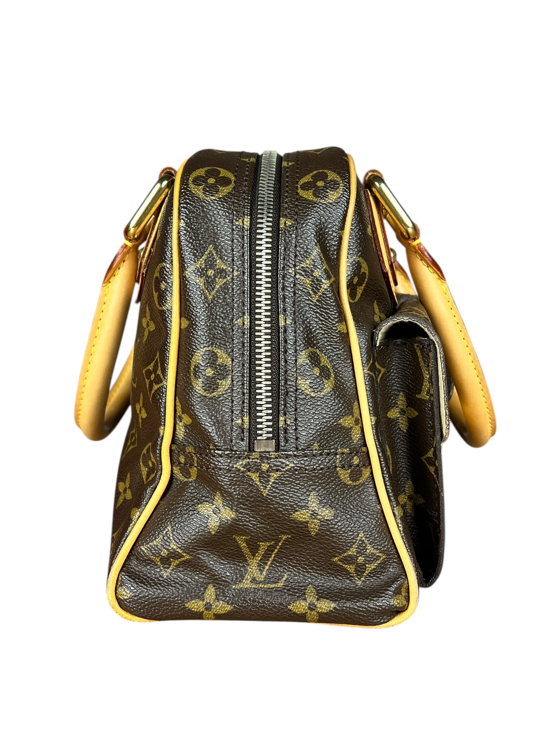 Louis Vuitton Monogram Manhatten Handbag PM